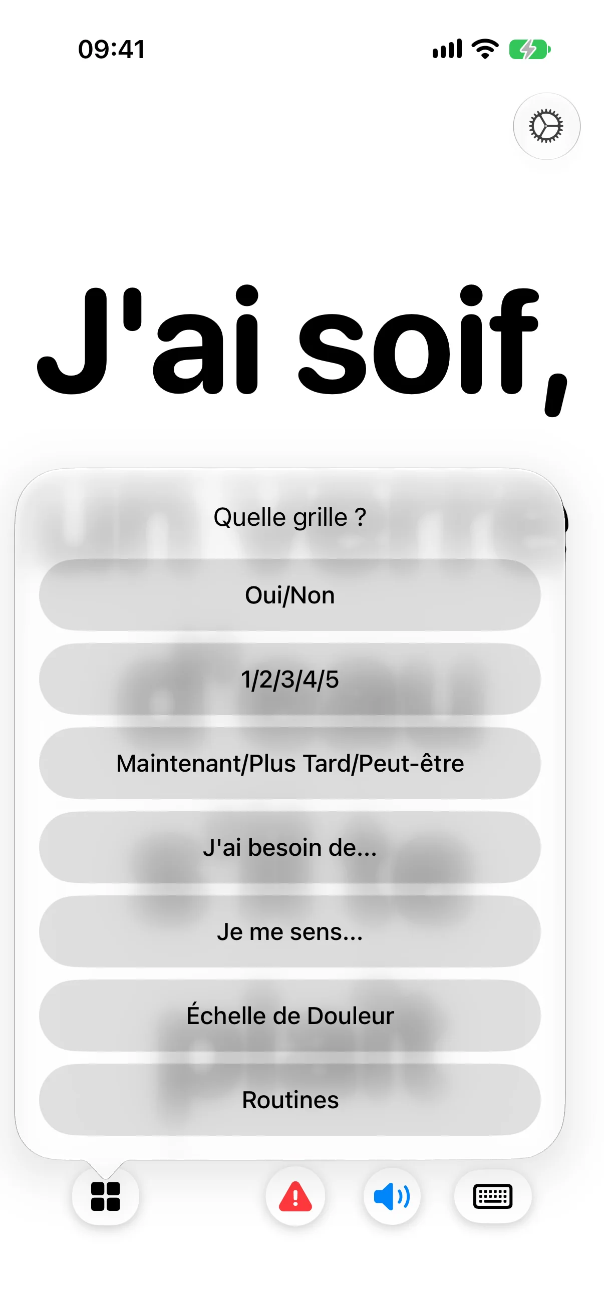 Le choix d'une grille