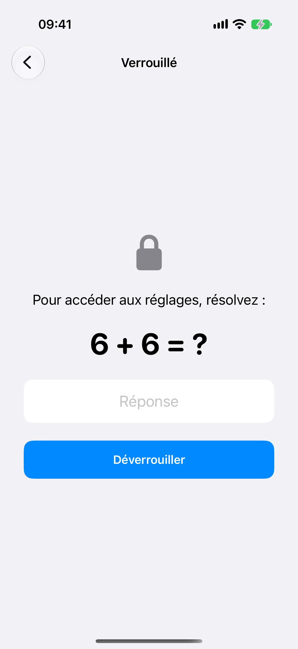 Le verrouillage aidant : une addition à résoudre