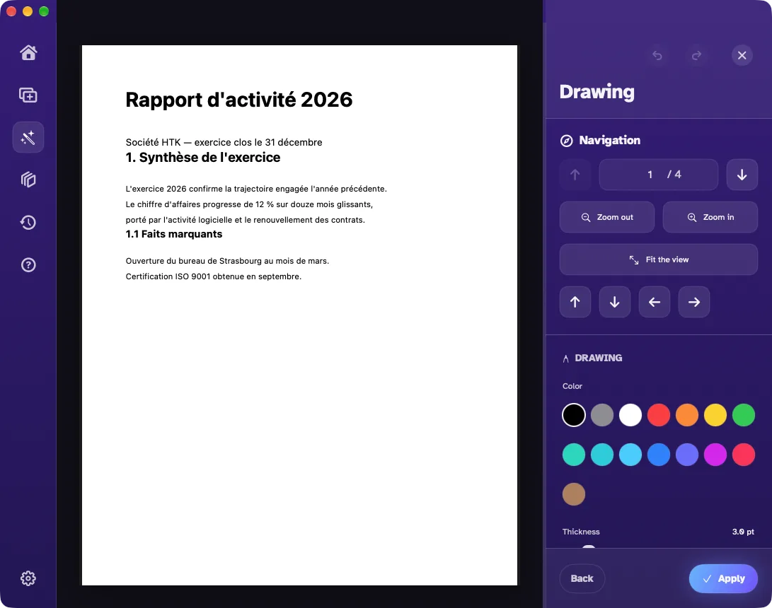 Freehand drawing
