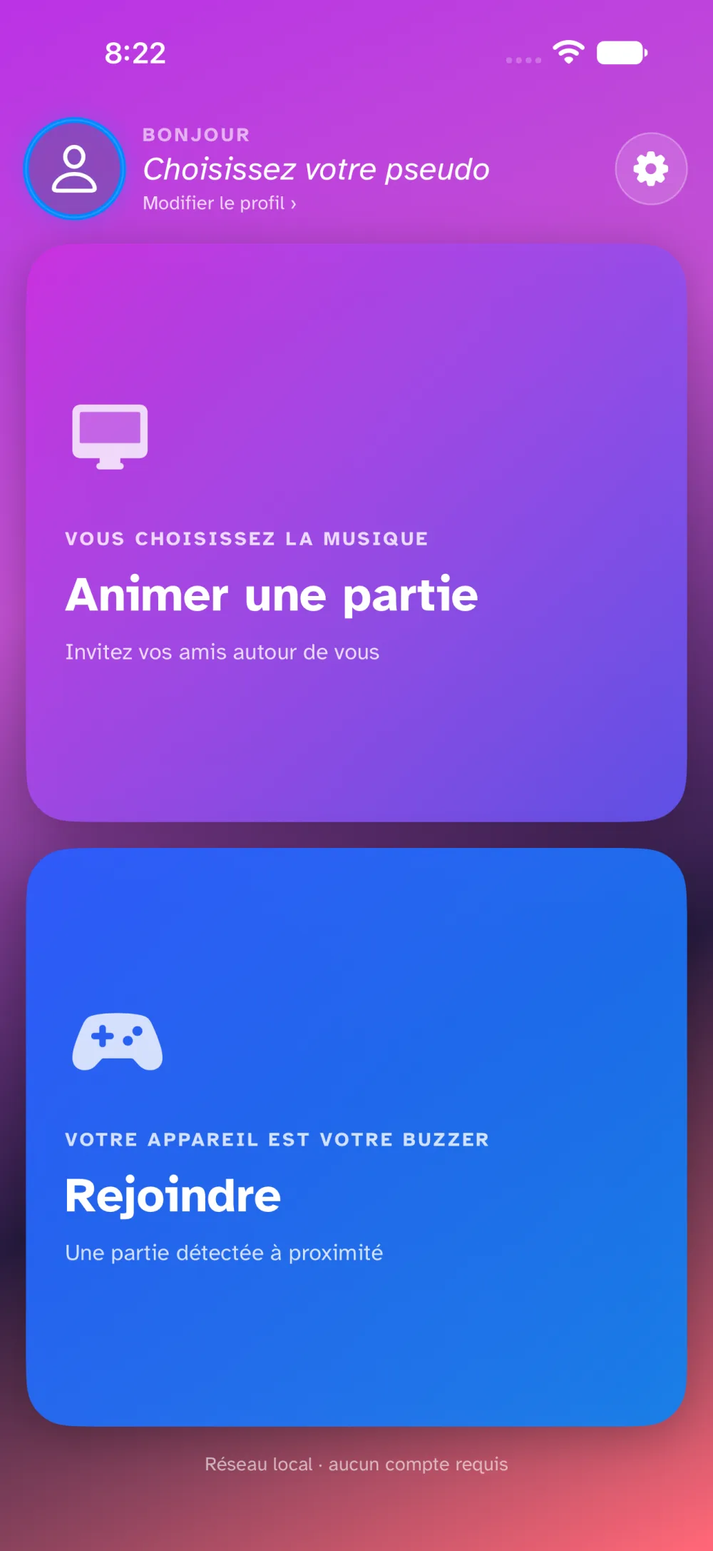 L'accueil